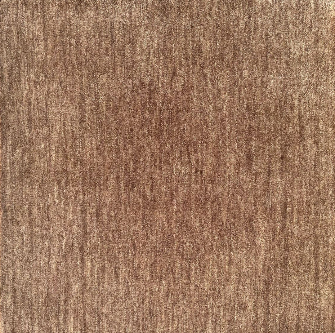 Dazzle Golden Ochre Color Handloom Knotted Rug 100% Pure Wool