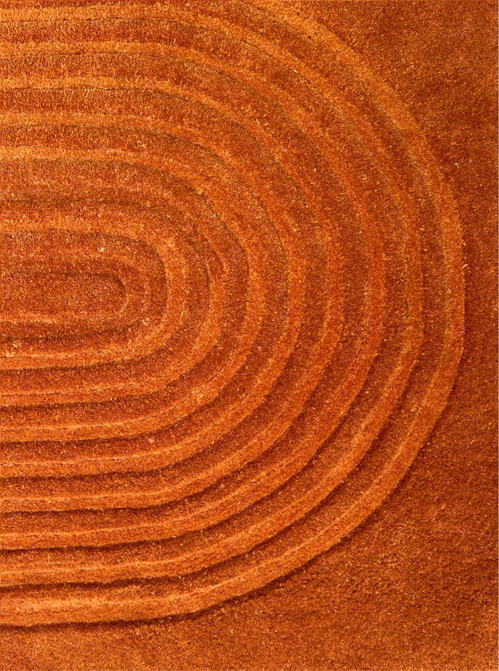 Viper New Design Modern Rug 100% Wool Gold Hand Tufted Rug