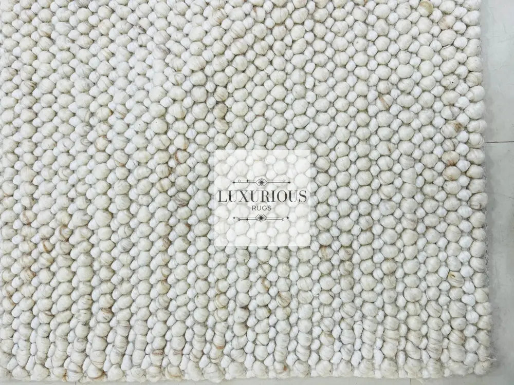 Pebbles Cherry Dune Hand-Woven wool Rug