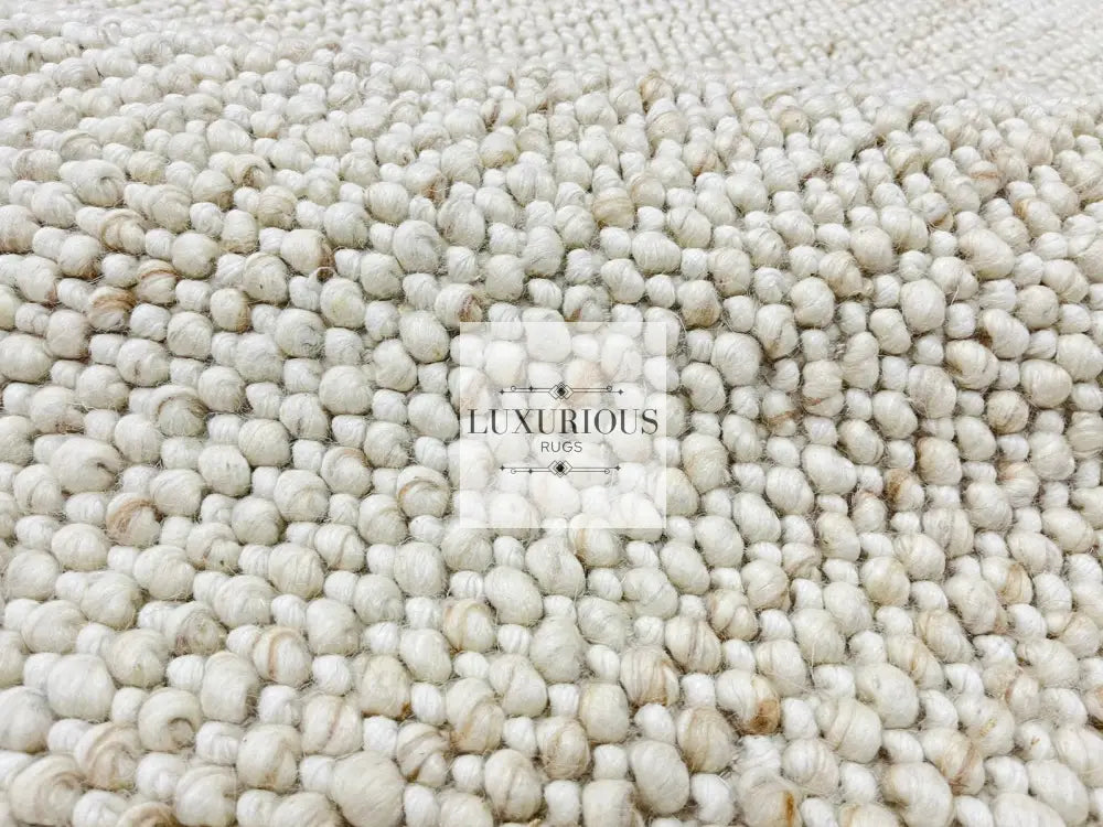 Pebbles Cherry Dune Hand-Woven wool Rug