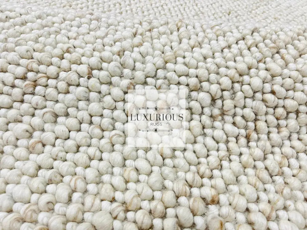 Pebbles Cherry Dune Hand-Woven wool Rug