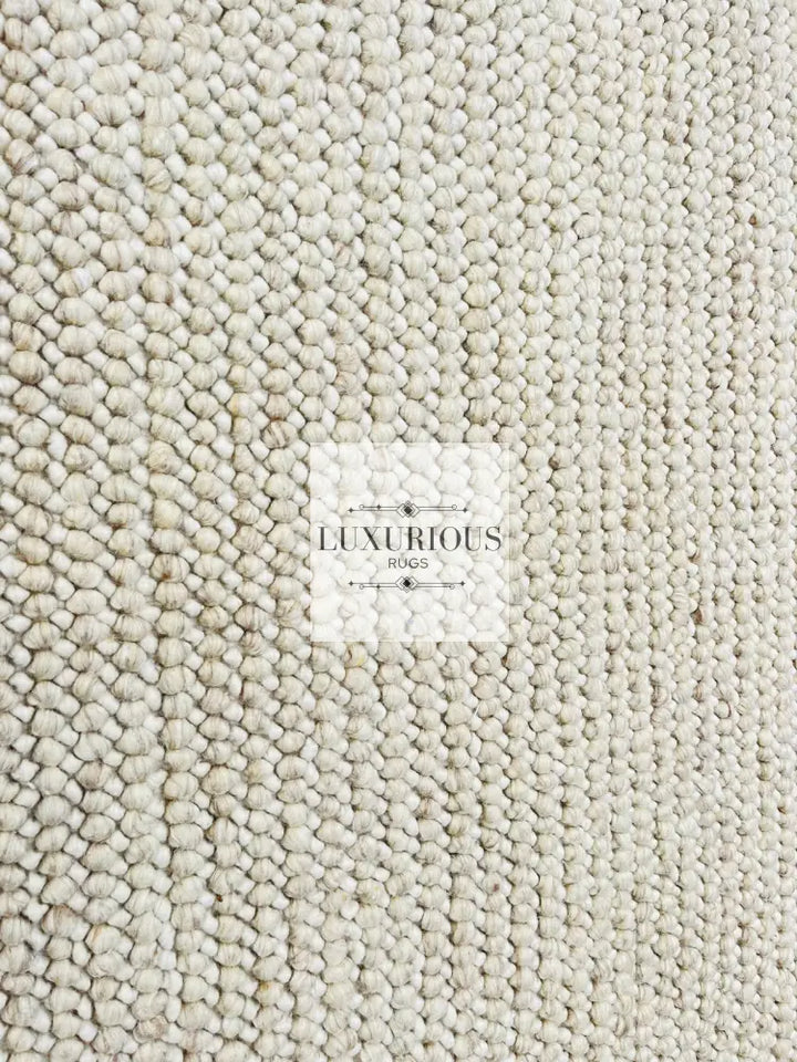 Pebbles Cherry Dune Hand-Woven wool Rug