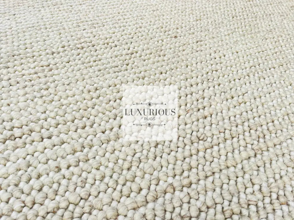 Pebbles Cherry Dune Hand-Woven wool Rug