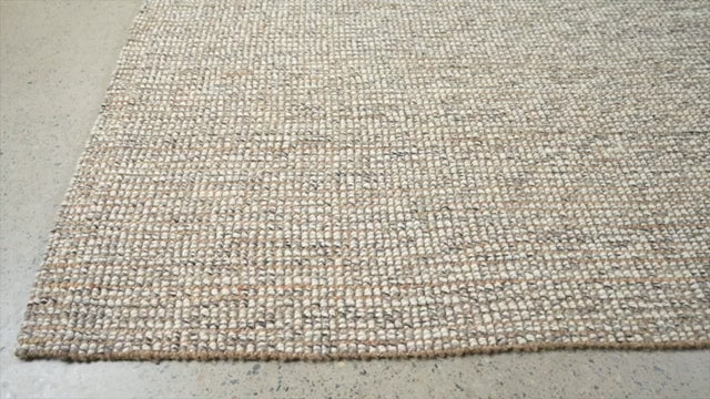 Arabella Grey  70% Wool 30% Jute Floor Rug