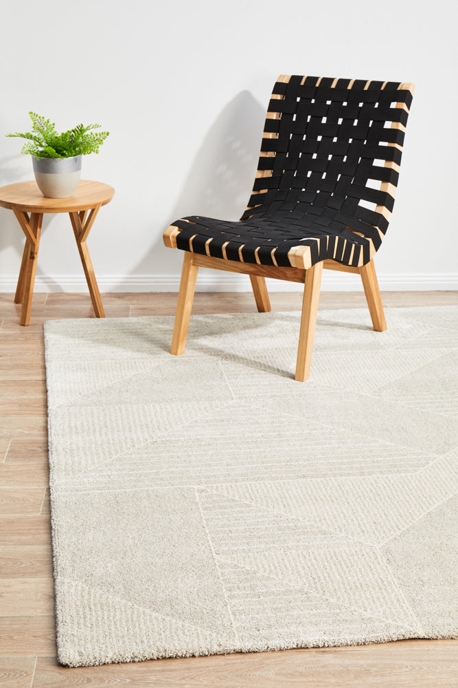 Berlin Contemporary Plush Grey Area Floor Rug