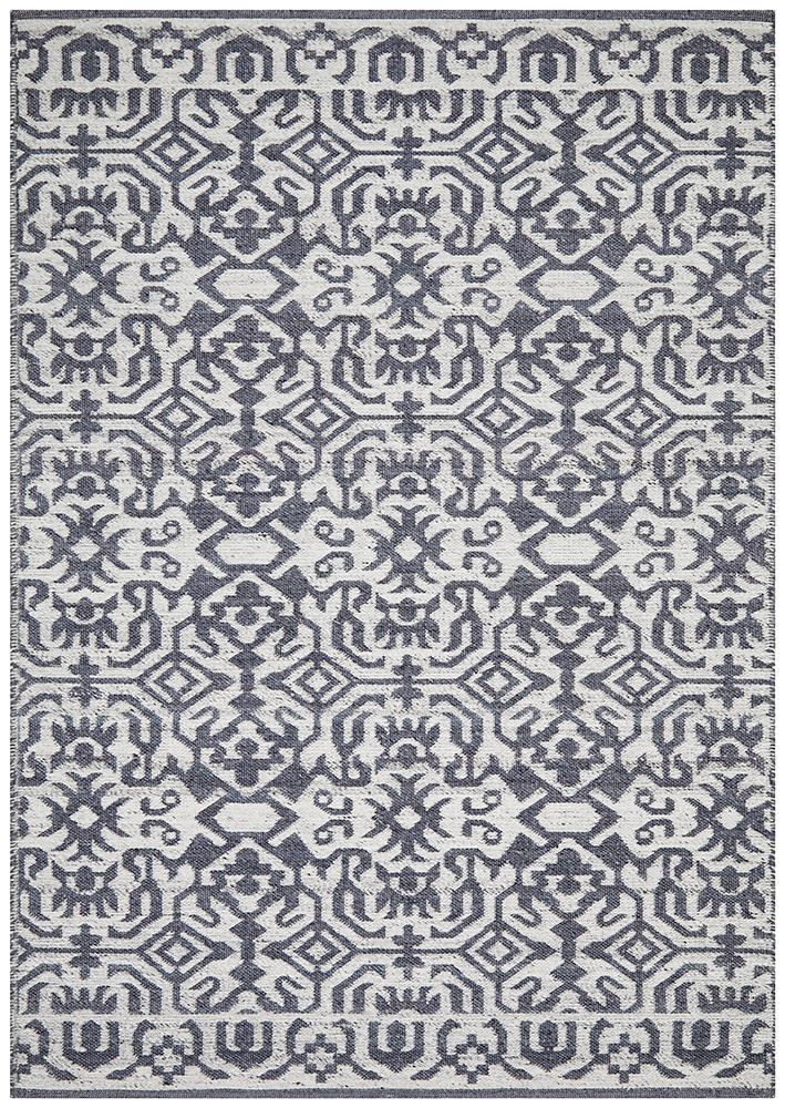 Relic Kian Silver Navy Rug