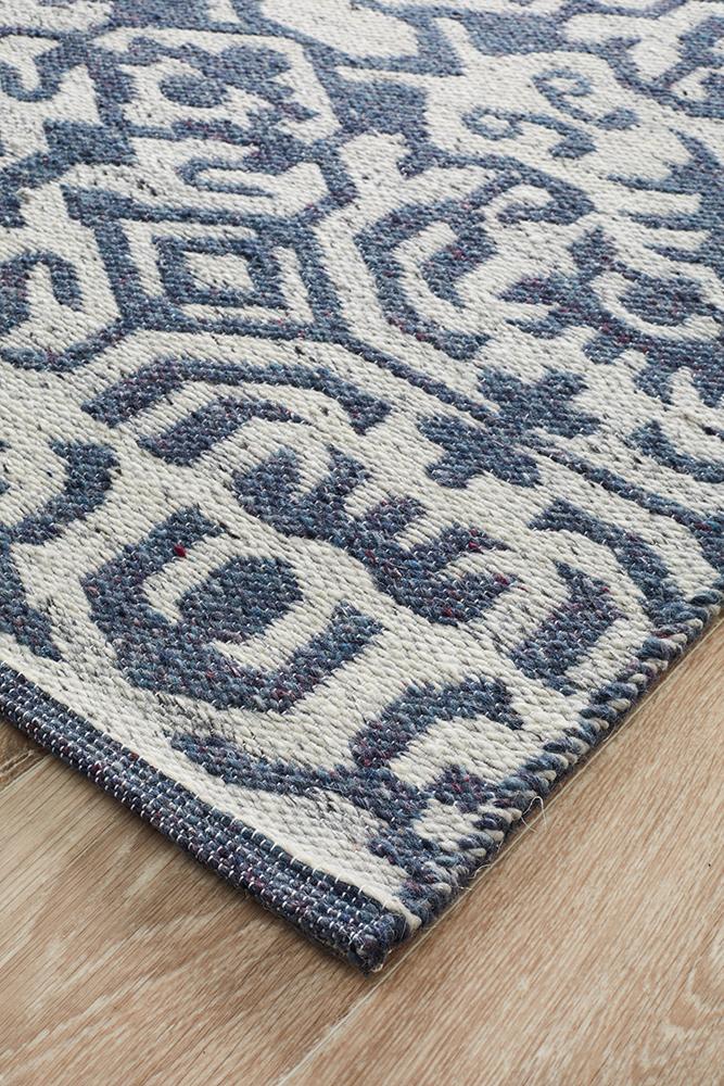Relic Kian Silver Navy Rug