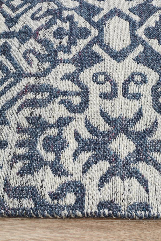 Relic Kian Silver Navy Rug