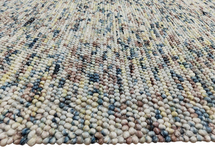 Pebbles Harmony Multicolor Hand Woven Wool Rug