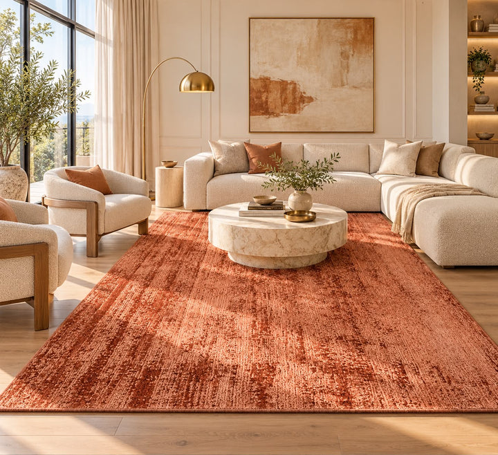Amora Blade Rose Handloom Rug – 100% Viscose
