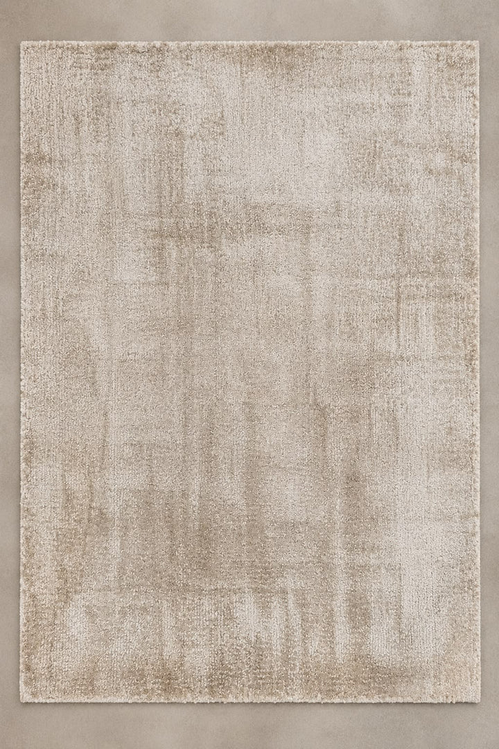 Amora Blade Beige Handloom Rug – 100% Viscose