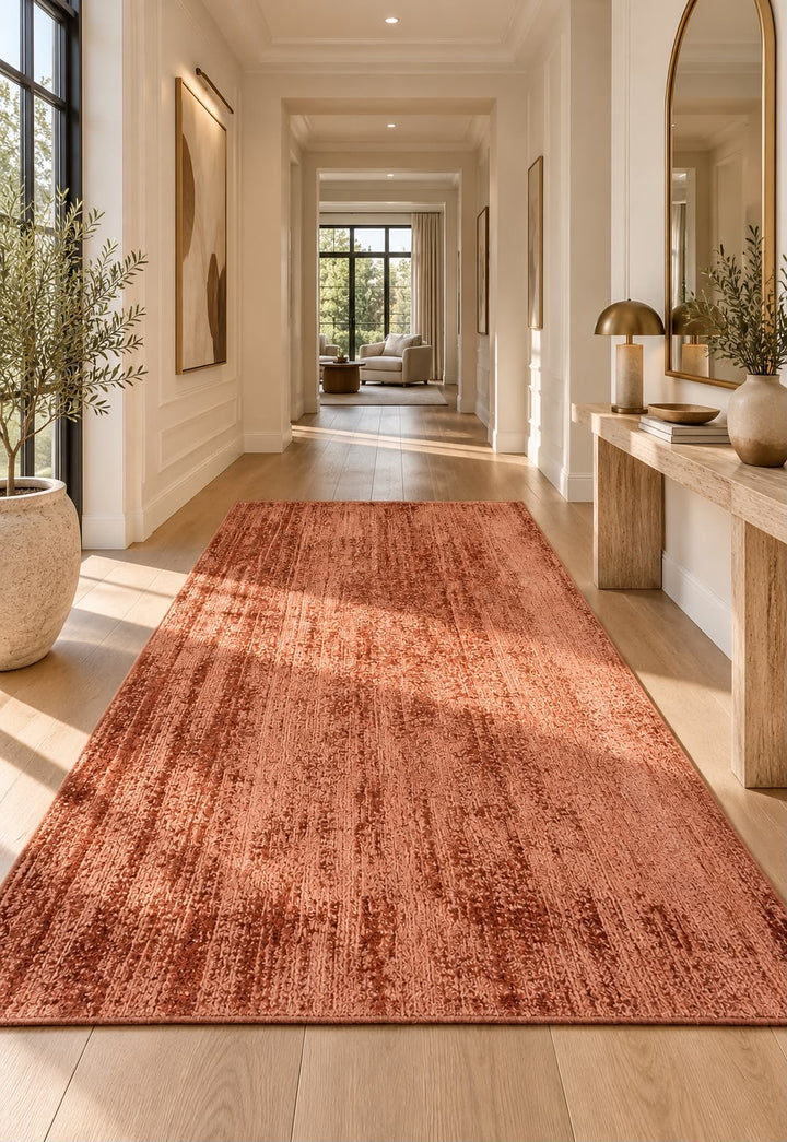 Amora Blade Rose Handloom Rug – 100% Viscose