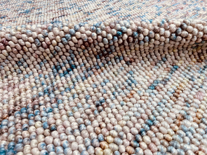 Pebbles Harmony Multicolor Hand Woven Wool Rug