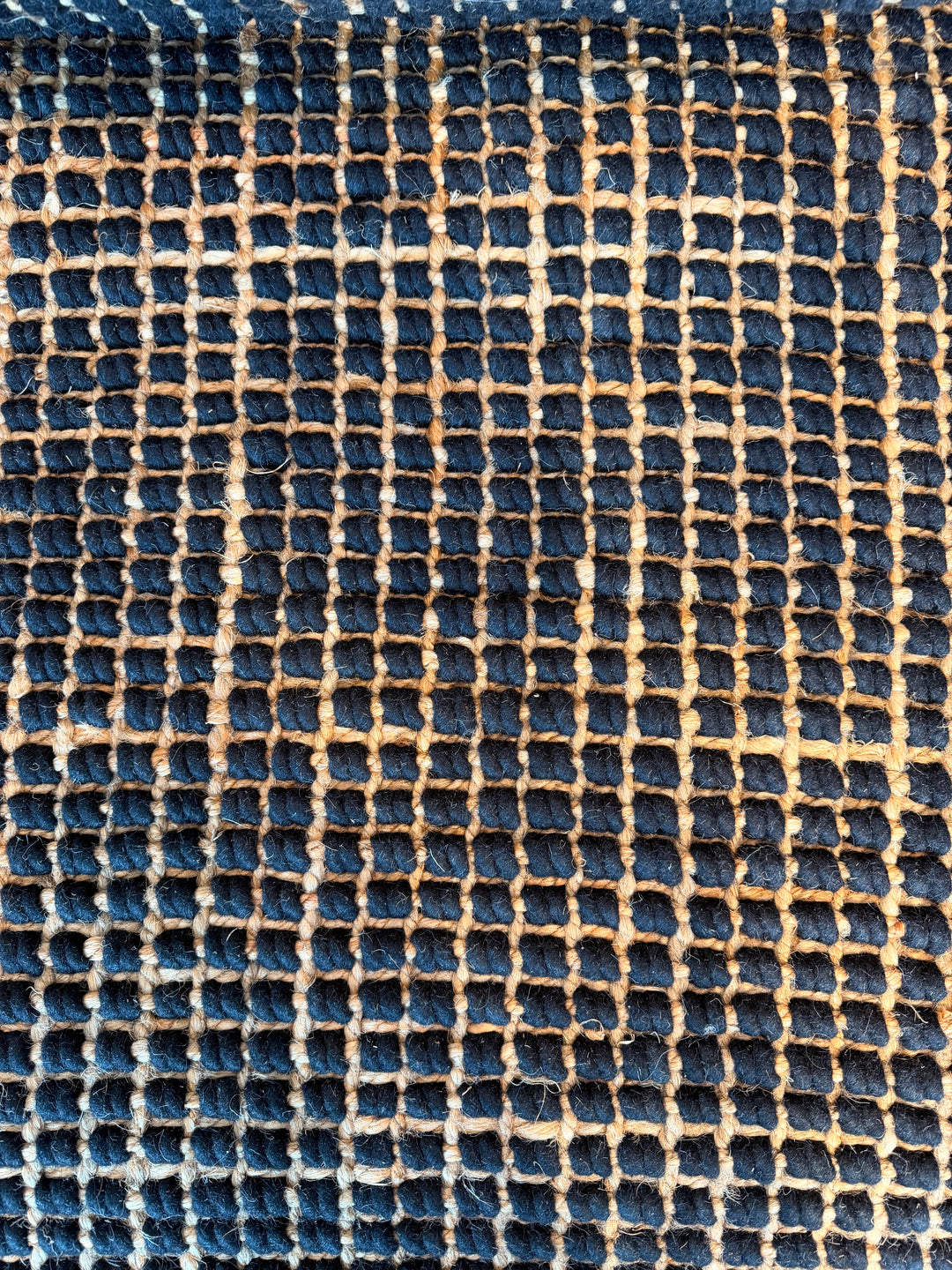 Arabella Style Black 70% Wool 30% Jute Floor Rug