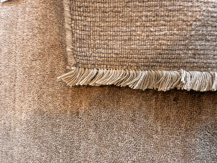 Veloura Golden Dune Color Handloom Knotted Rug 100% Pure Wool