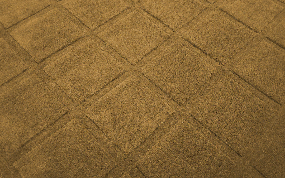 Forma Modern Rug 100% Wool Olive Taupe Hand Tufted Rug