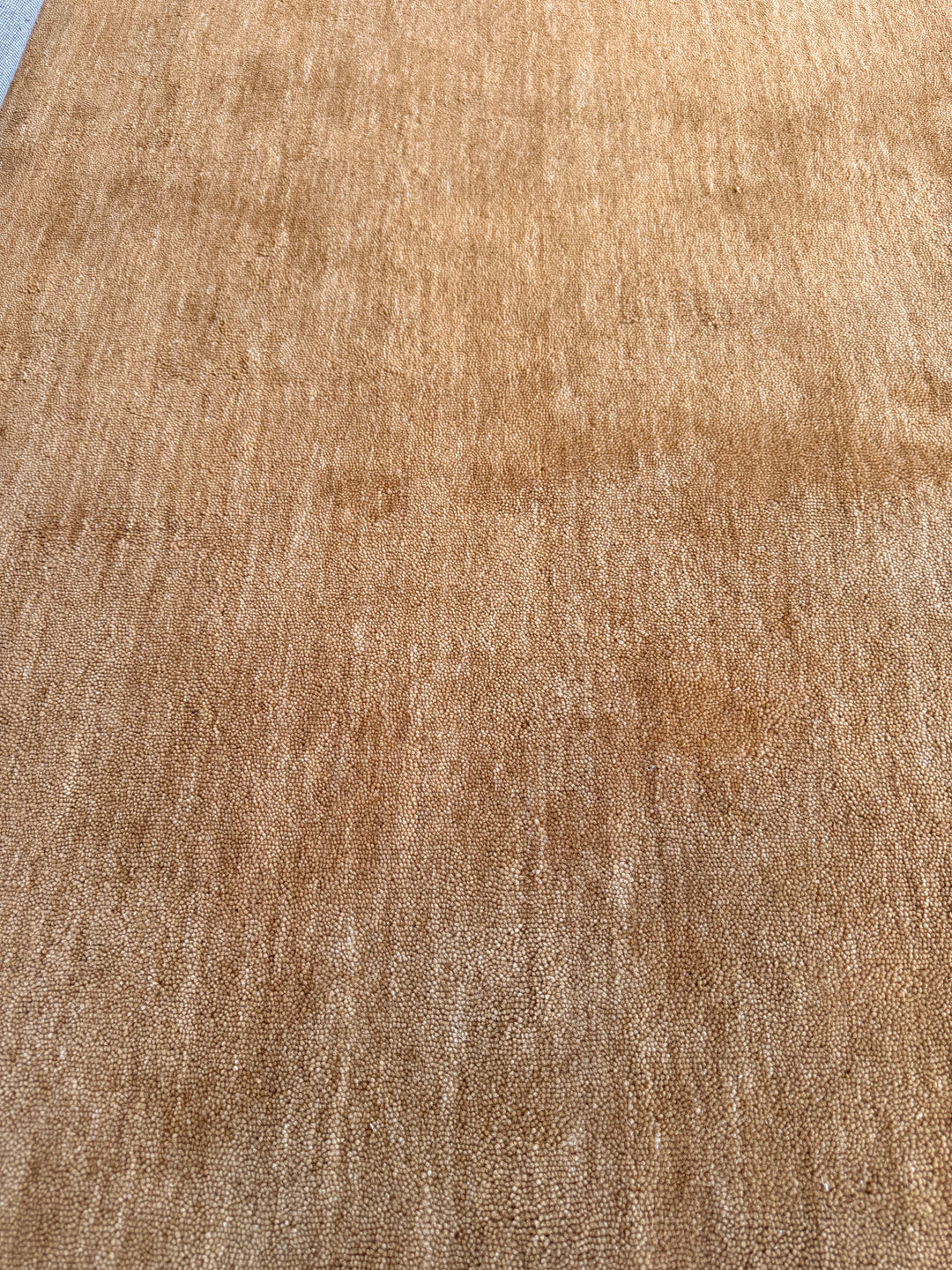 Veloura Aurelia Gold Handloom Knotted Rug 100% Pure Wool