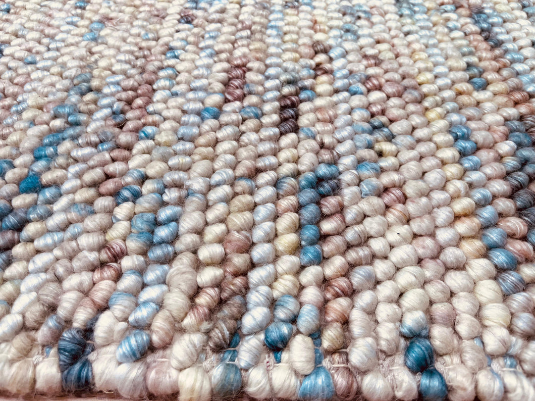 Pebbles Harmony Multicolor Hand Woven Wool Rug