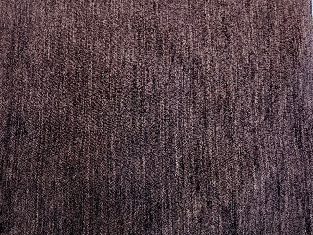 Dazzle Midnight Orchid Color Handloom Knotted Rug 100% Pure Wool