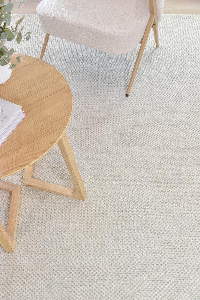 Pearl Color Rug Allure Pearl Wool Rug – Luxurious Rugs