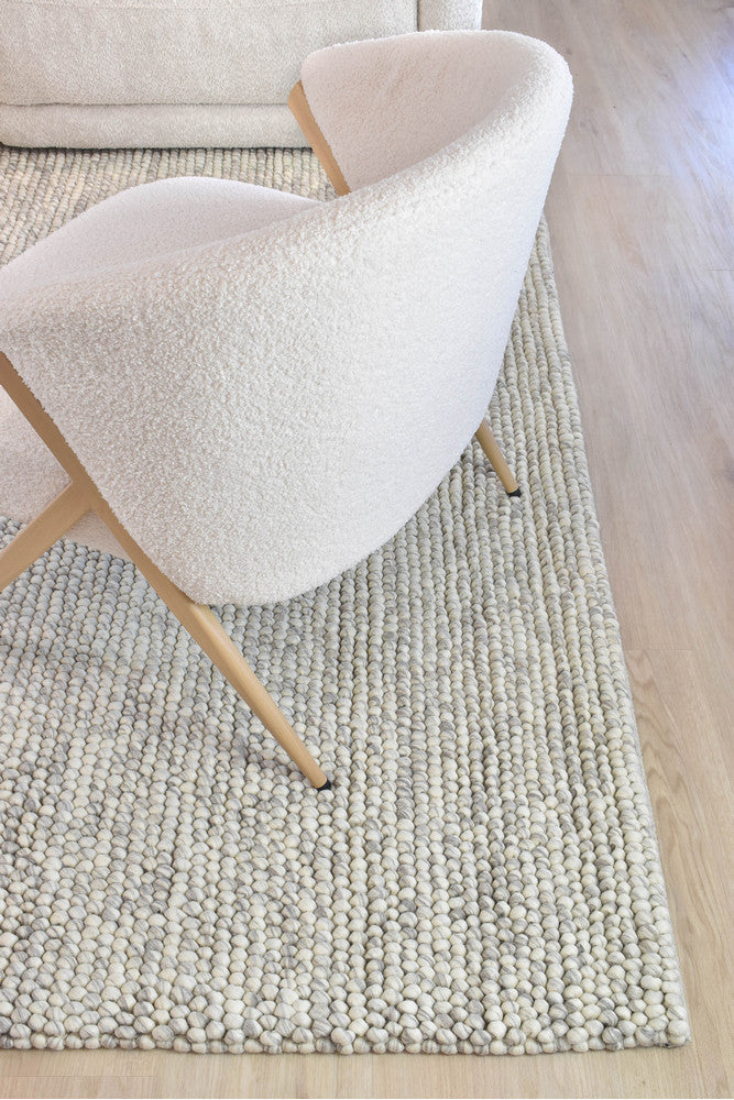 Silver Mist Rug Pebble Silver Mist Wool Rug – Luxurious Rugs
