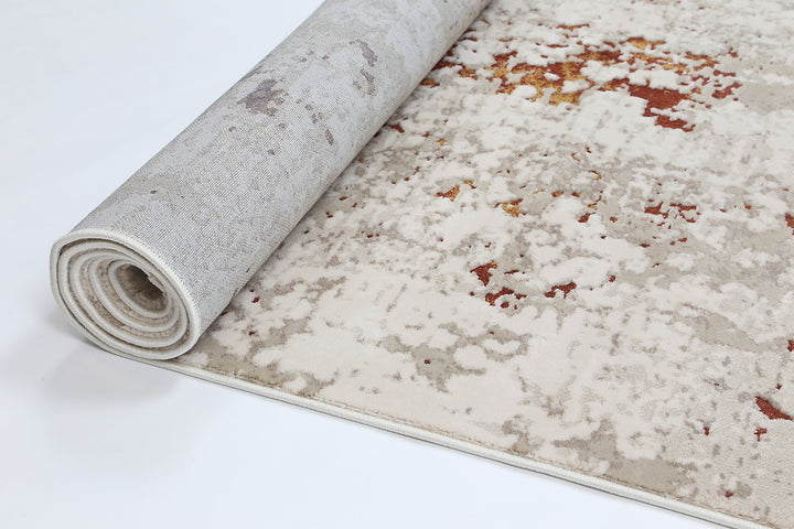 Bohemian Paradise One Modern Beige Terracotta Rug - 01BTER