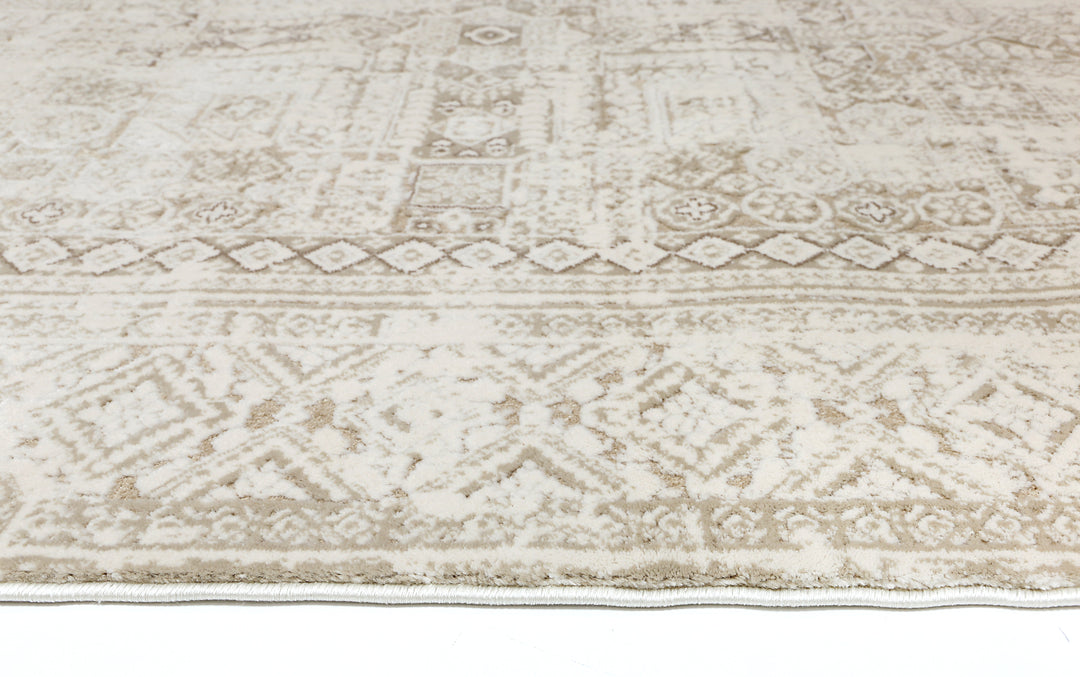 Bohemian Paradise Panel Beige Rug - 03BEIG