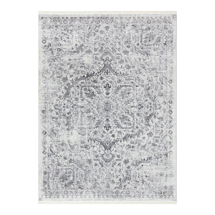 Bohemian Paradise Vintage Grey Rug - 07GREY