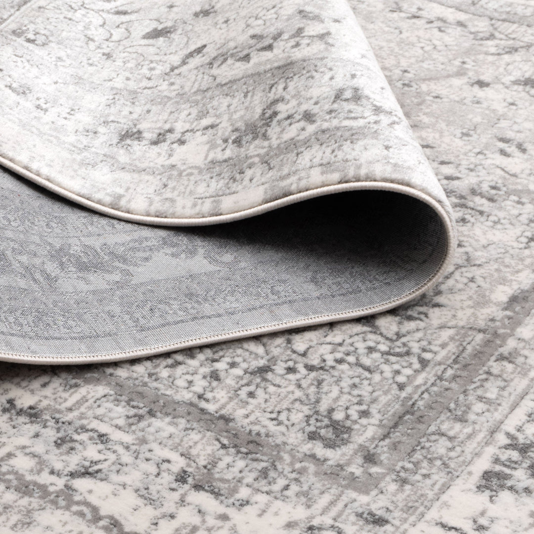 Bohemian Paradise Vintage Medalion Grey Rug - 08GREY
