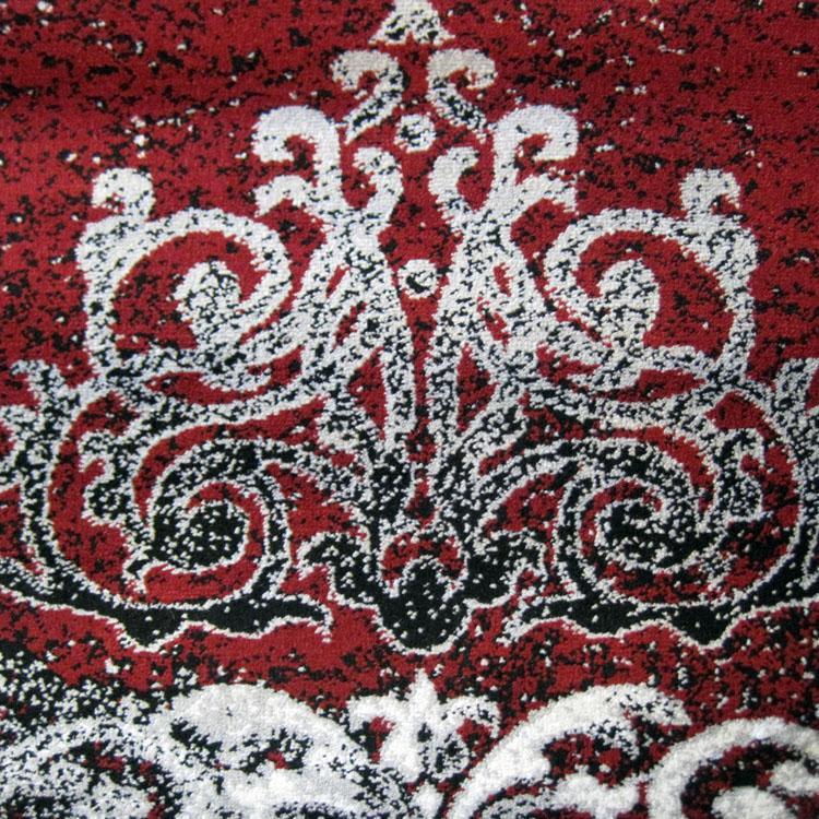 Hudson 6968 Red Hallway Runner