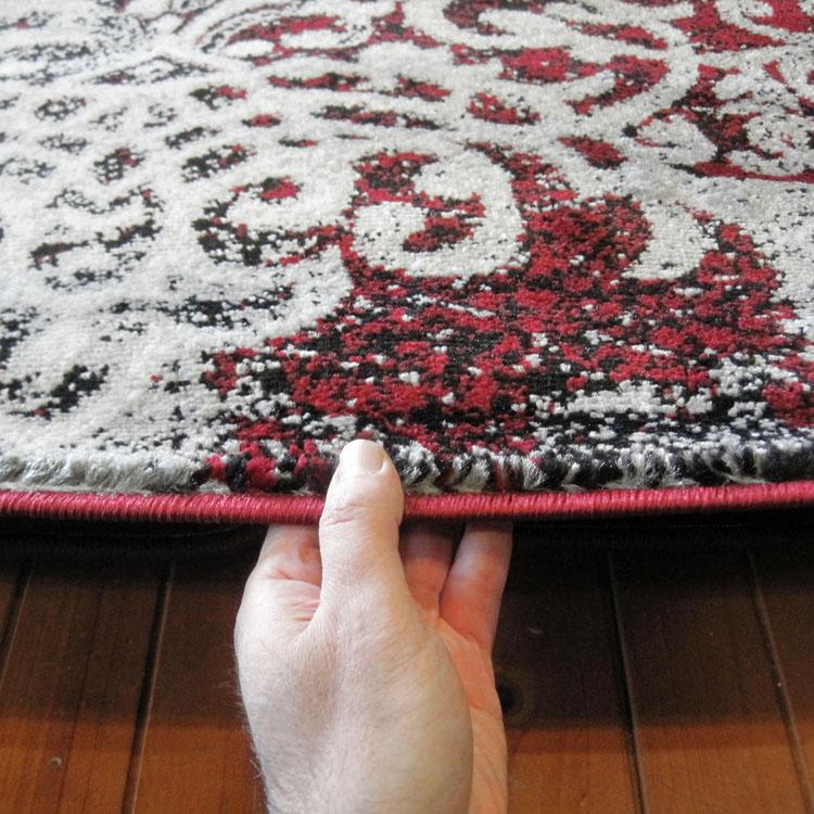 Hudson 6968 Red Hallway Runner