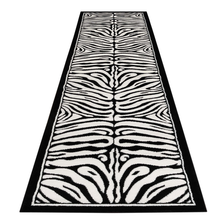 Hudson 1820 Black Hallway Runner
