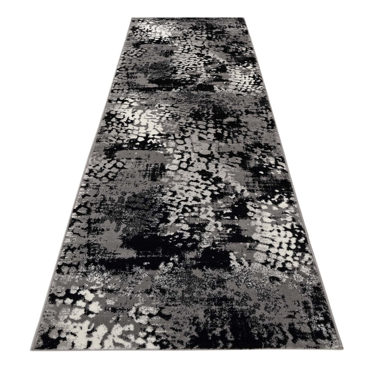 Hudson 2912 Grey Hallway Runner