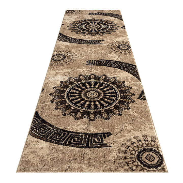 Hudson 6447 Brown Hallway Runner