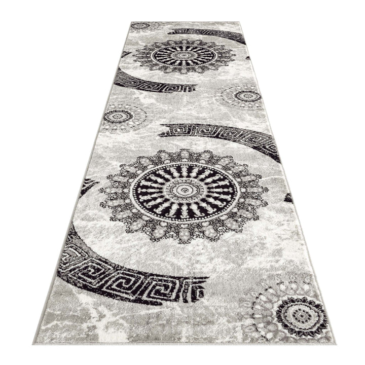 Hudson 6447 Grey Hallway Runner