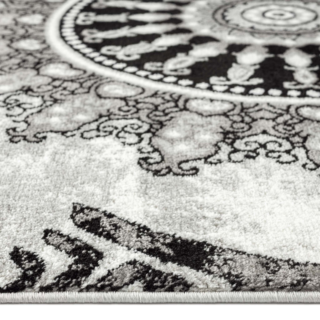 Hudson 6447 Grey Hallway Runner