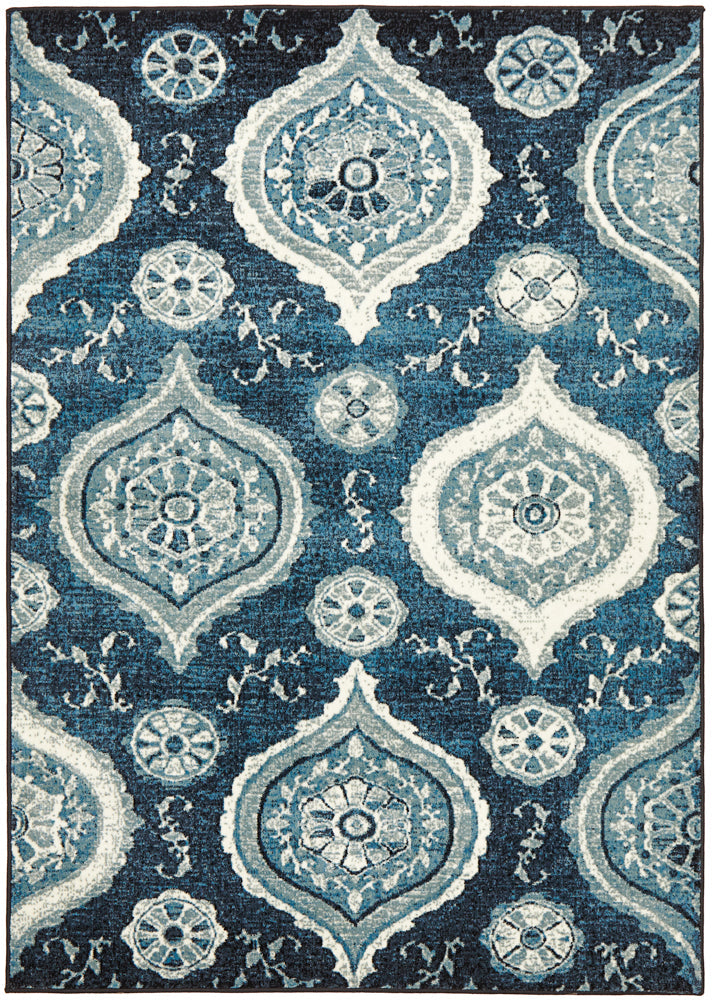 Calypso Collection 6103 Navy Rug