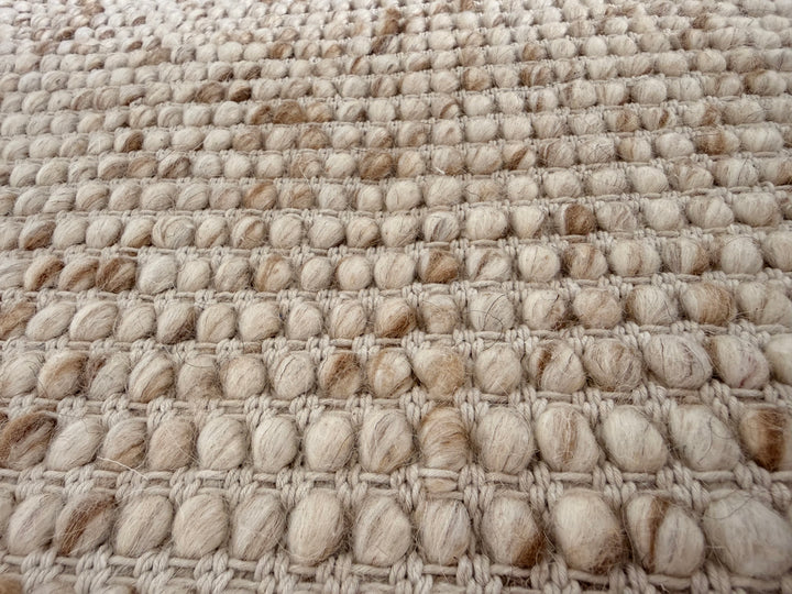 Skandi Knot Chalk Wool rug