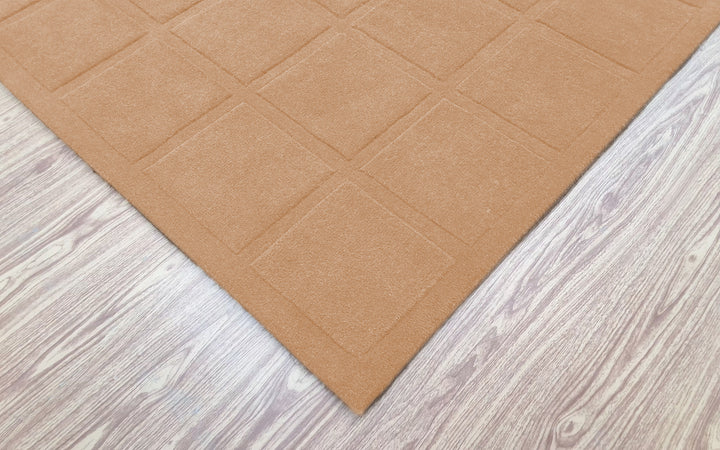 Forma Modern Rug 100% Wool Beige Color Hand Tufted Rug