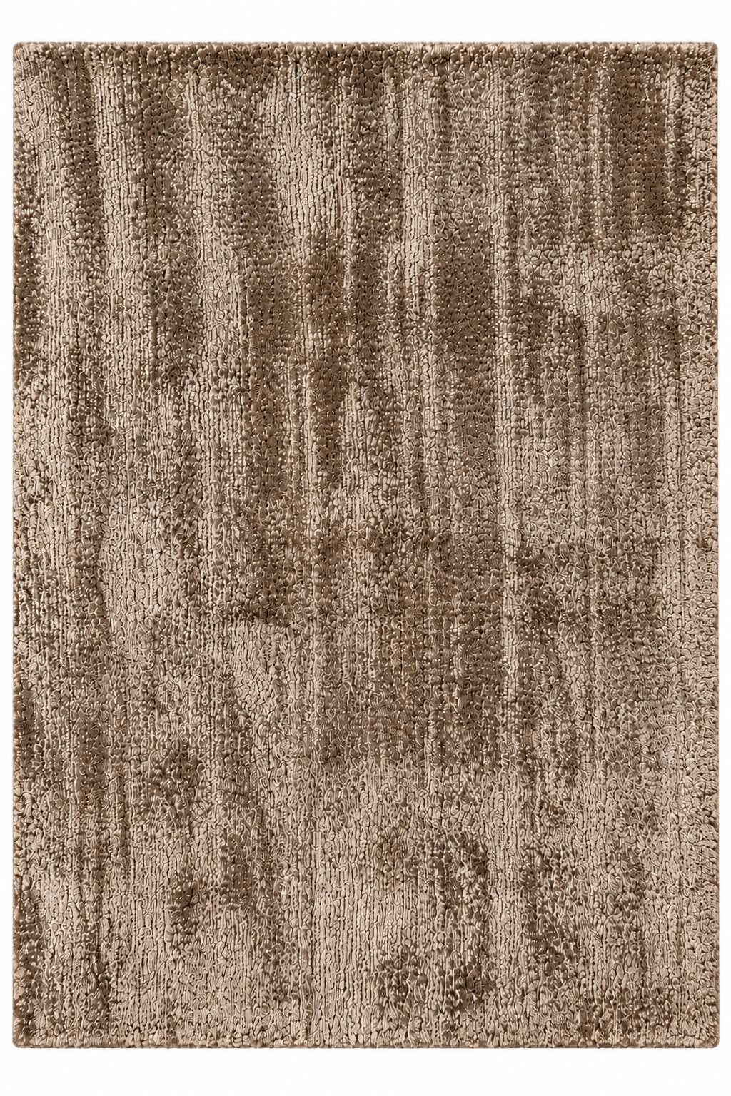 Amora Blade Brown Handloom Rug – 100% Viscose