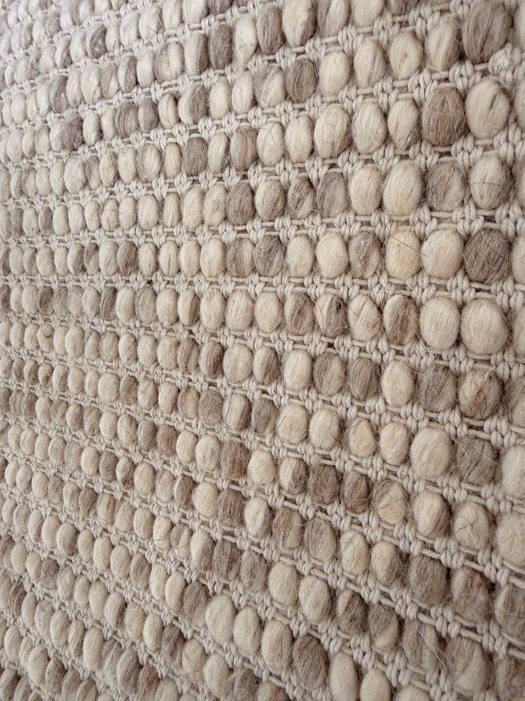 Skandi Knot Linen Wool rug