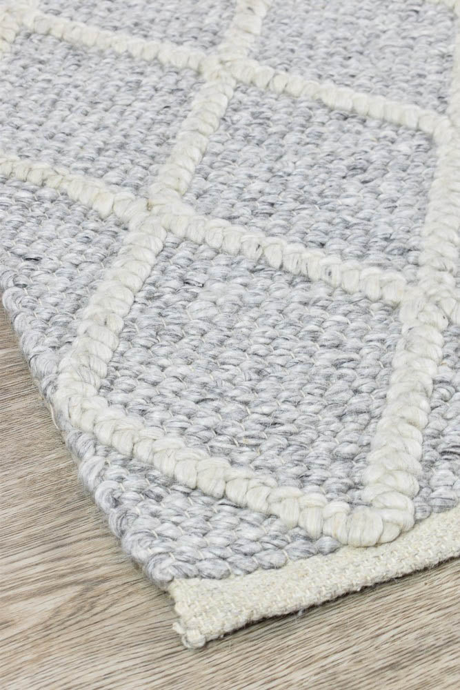 Lyon Wool Grey Rug