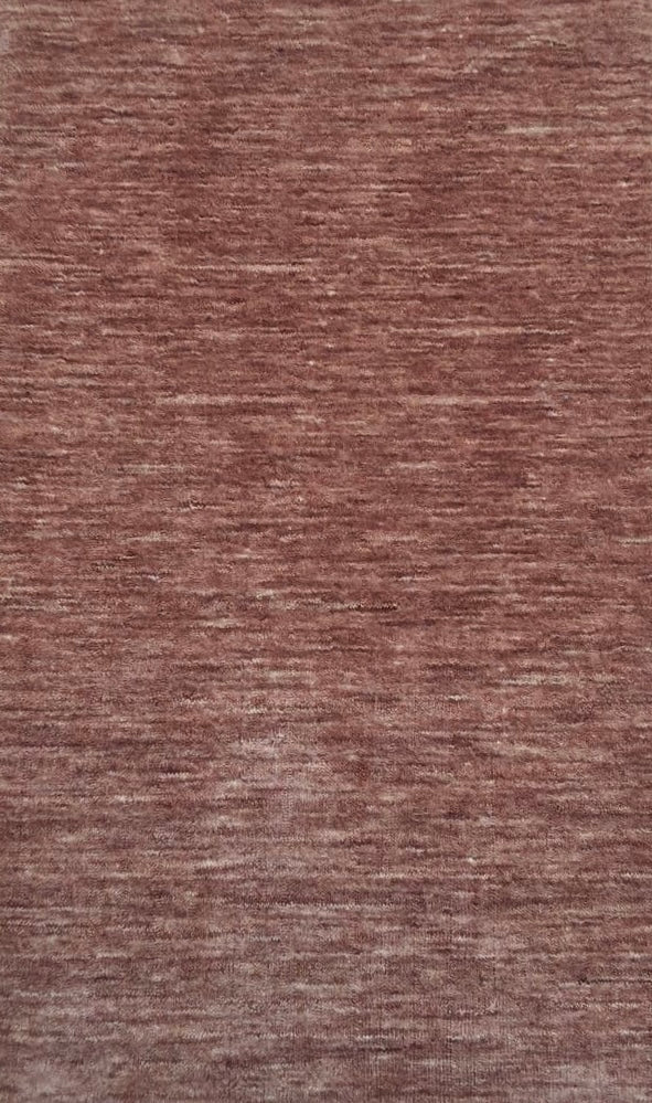 Livia Rose Taupe Handloom Knotted Rug 100% Pure Wool