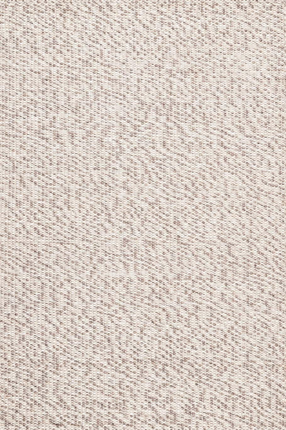 Skandi Knot Light Brown Color Chunky Wool rug