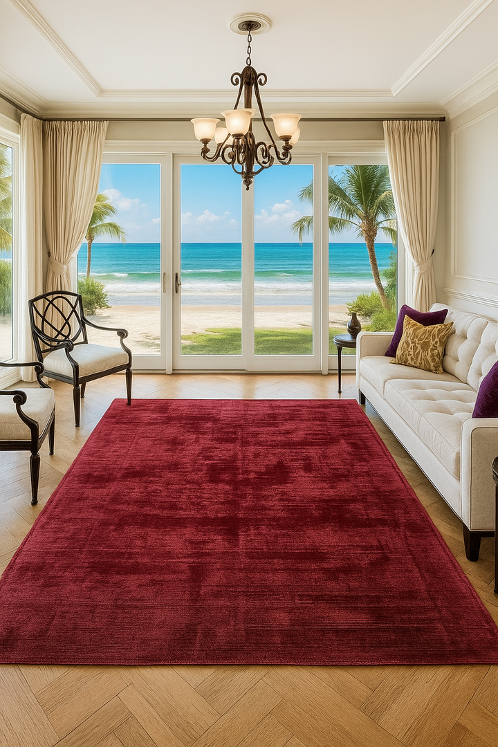 Maharaja Red Hand Woven Floor Rug