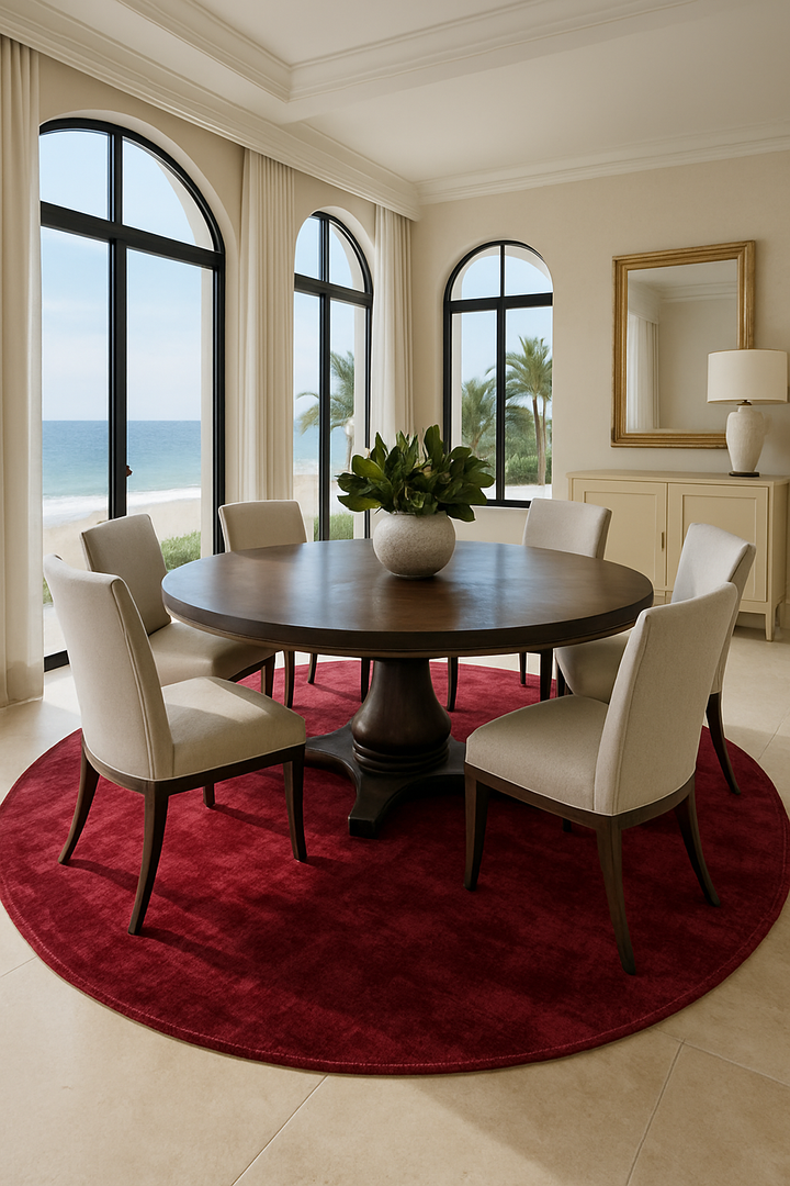 Maharaja Red Hand Woven Floor Rug