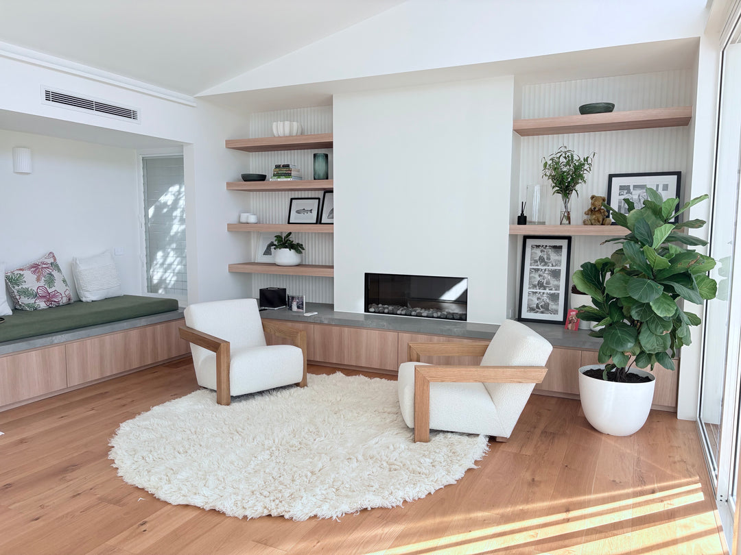 Flokati Natural Rug 100% Pure NZ Wool 2000 GSM