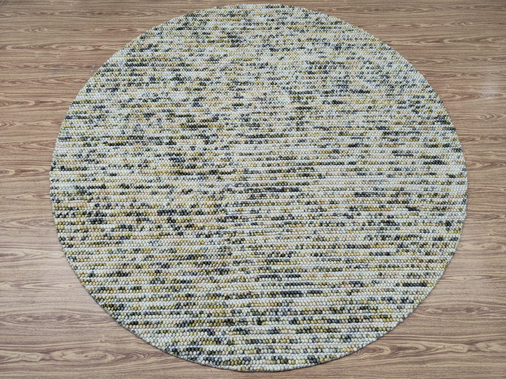 Pebbles Cherry Sienna Cloud Hand Woven Wool Rug