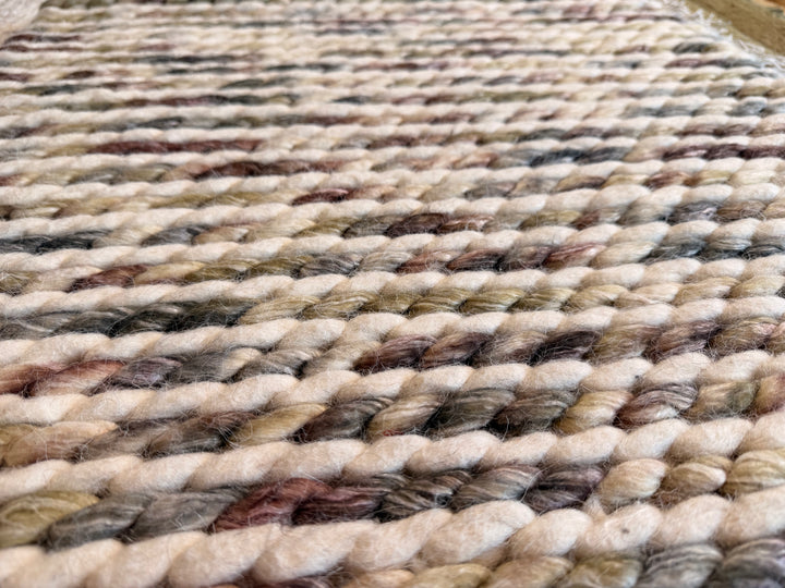 Spice Braid Handwoven Multi Wool Rug