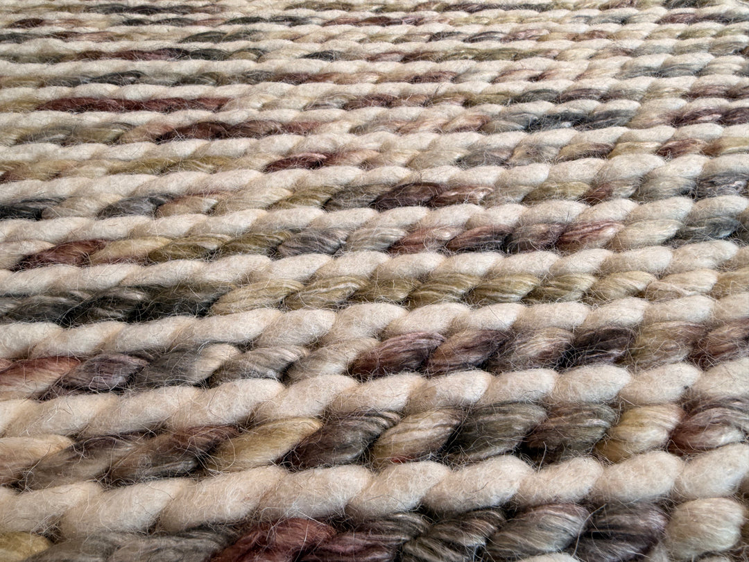 Spice Braid Handwoven Multi Wool Rug